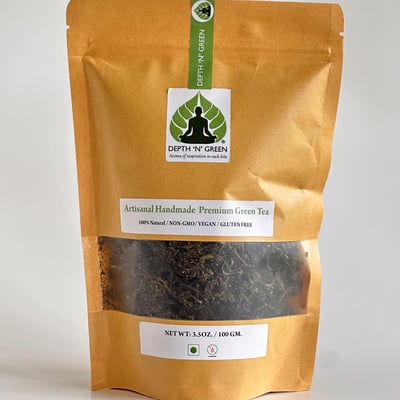 ARTISNAL HANDMADE PREMIUM GREEN TEA