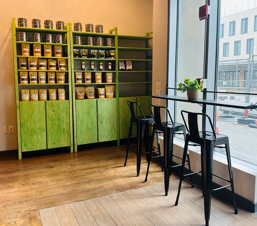 Depth N Green plated dish